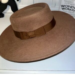 Nine West Wide Brim Hat